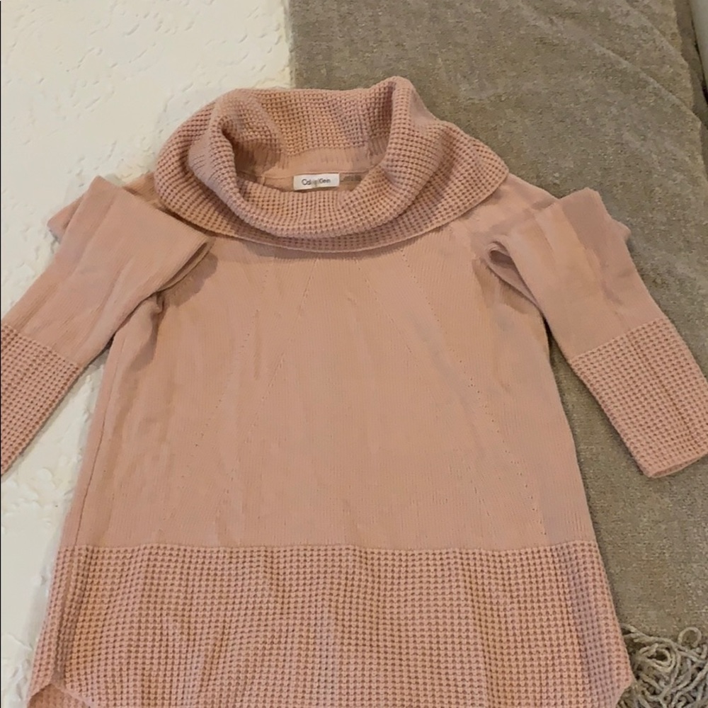 Calvin Klein blush sweater